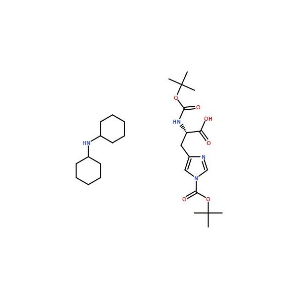 Ak Scientific Boc-L-His(Boc)-OH DCHA (5g), CAS 31687-58-8 3447AB-5g - main