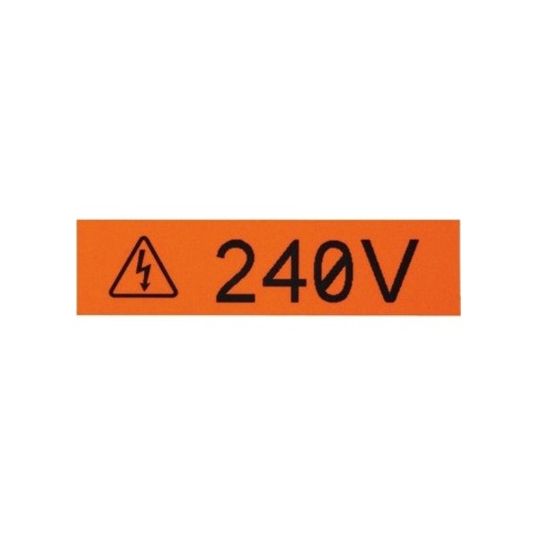 Panduit P1 Continuous Reflective Tape Cassette T100X000VXC-BK - main