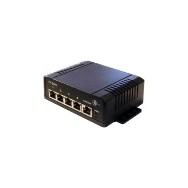 Tycon Systems Tycon Power Universal Voltage 10/100 POE Switch TP-SSW5-NC - main