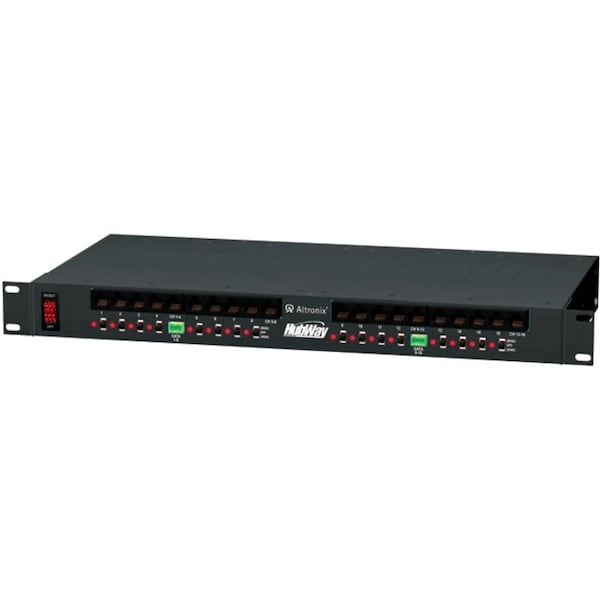 Altronix UTP Transceiver Hub, Rack Mount Kit HUBWAY163DI - main