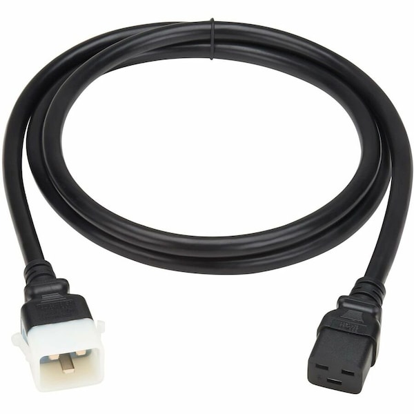 Eaton PDU POWER CORDS, C19 TO P-LOCK C20 - HEAVY-DUTY, 20A, 250V, 12 AWG, 6 FT. (1.8 M P036-E06-6 - main