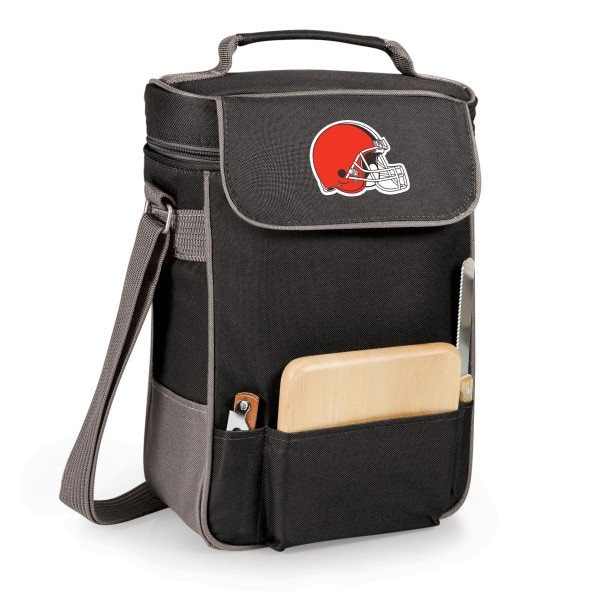 Picnic Time Family Of Brands NFL Cleveland Browns - Duet Wine & Cheese Tote 623-04-175-084-2 - main