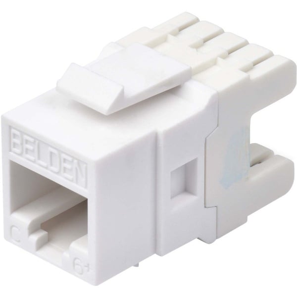 Belden 1-PORT MOD JACK 8W8P UTP, T568A/B CAT6 IP5 KEYCONNECT, DARK ORANGE AX104189 - main