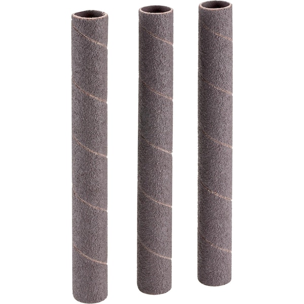 Woodstock 5/8" Dia. x 6" A/O Hard Sanding Sleeve, 60 Grit, 3PK D1425 - main