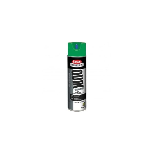 Krylon Industrial Quik-Mark SB Inverted Marking Paint APWA Green A03631007 - main