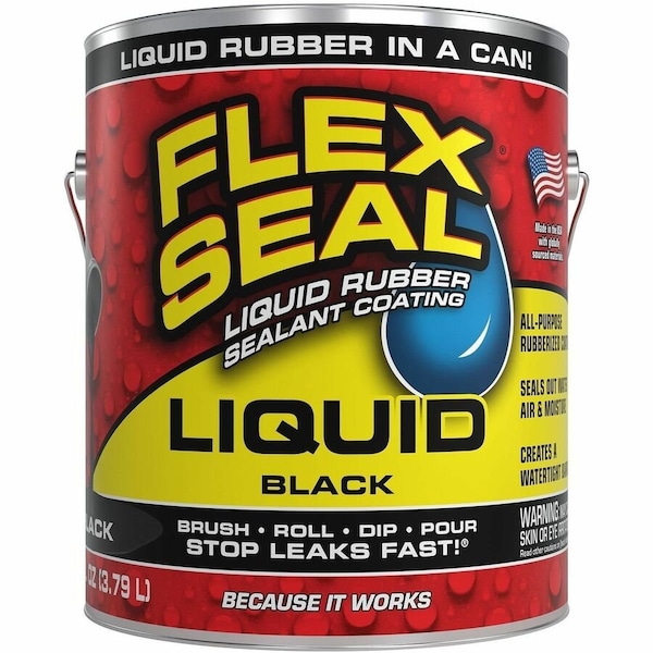 Flex Seal Liquid Black 1 Gallon, 2PK US855BLK01-2 - main
