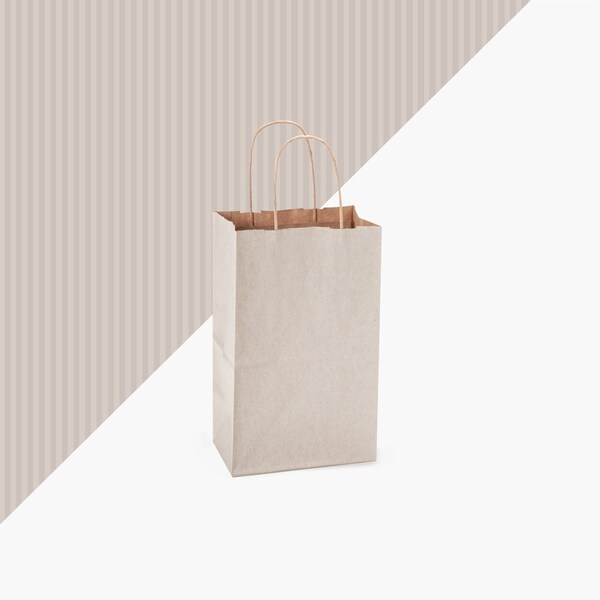 Nashville Wraps Picket Fence Shadow Stripe Bags, Rose 5.5x3.25x8.25, 250PK PFSBR - main