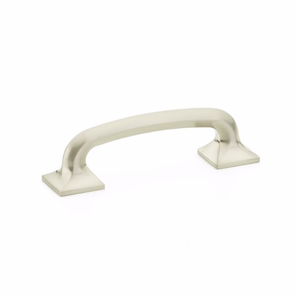 Schaub 3-1/2in Center to Center Northport Cabinet Pull Brushed Nickel Finish 205-BN - main