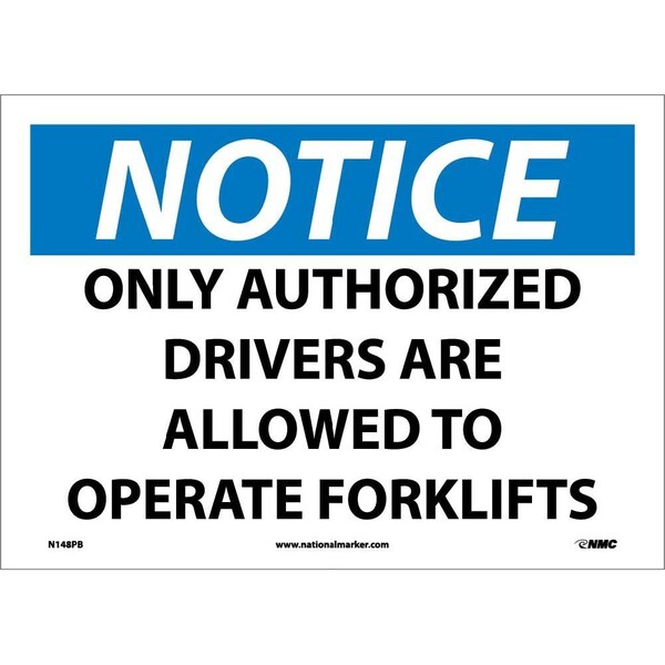 Nmc Notice Forklift Sign, N148PB N148PB - main