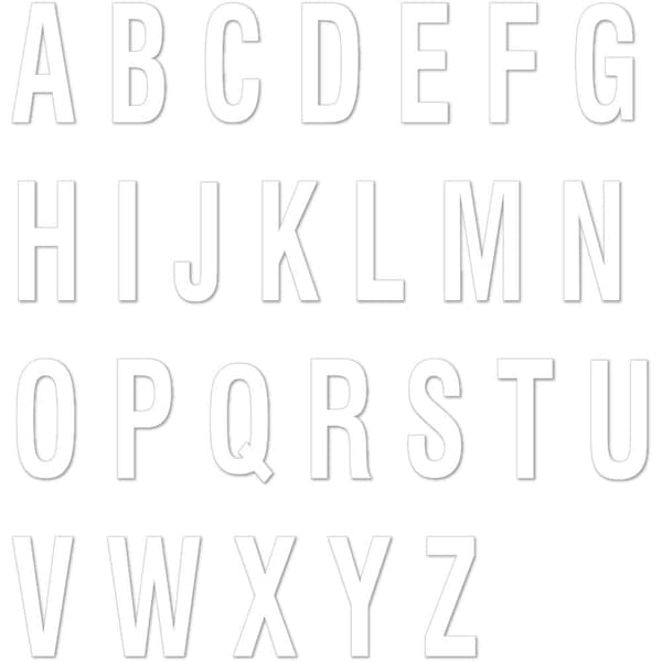 Accuform LETTERS NUMBERS MAGNETIC NAM802WT - main