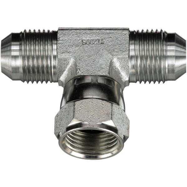 Gates Male JIC 37 Flare on Run to Male JIC 37 Flare Bulkhead - Tee SAE to SAE G60470-2020 - main