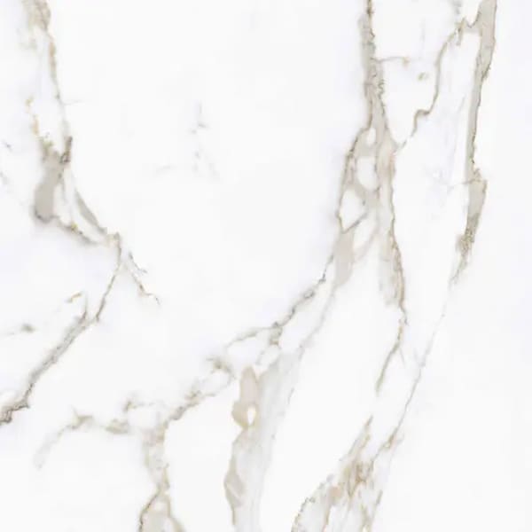 Apollo Tile Regalia 24x24 in. Ivory White Matte Color Body Porcelain Marble-look Vein Large Tile, 4PK APLVEL88ORO2424 - main