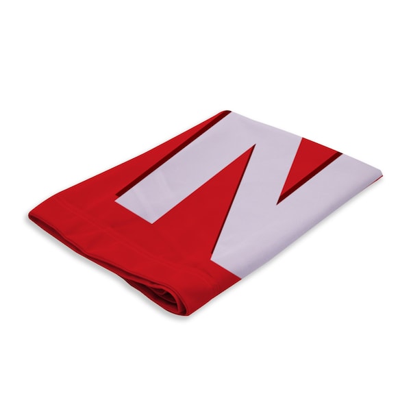 Showdown Displays 13 Ft Premium Blade Sail Sign Double-Sided Graphic - Hiring Red 908122-004 - main