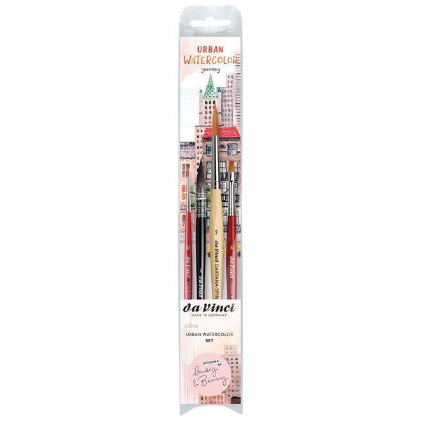 Da Vinci Artist Signature Collection by May & Berry Design Studio (Urban Watercolor Journey), 4-Piece Set VA-5601_0 - main
