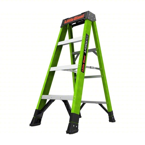 Little Giant Ladders A-Frame Stepladder, Fiberglass, 4 ft, 8.5 ft 15794-001 - main