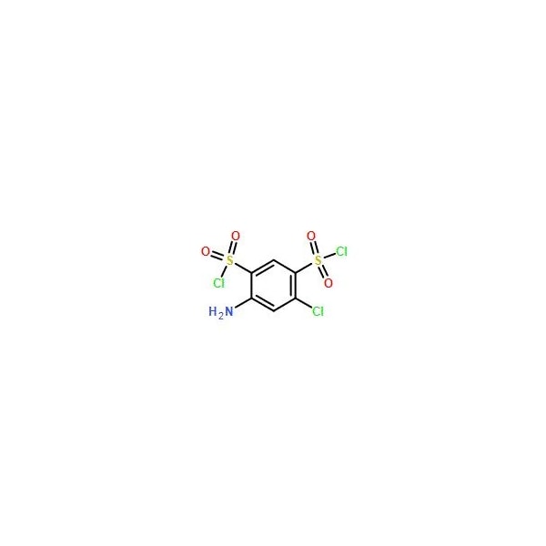 Ak Scientific 4-Amino-6-chloro-1, 3-benzenedisulfonyl chloride, tech. (5g), CAS 671-89-6 S461-5g - main
