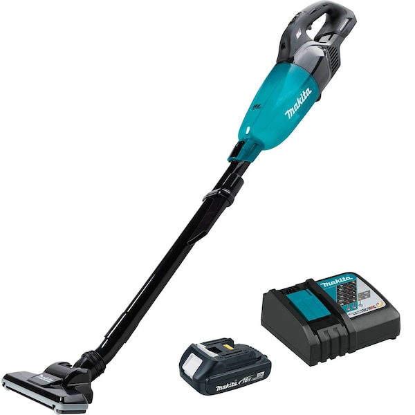 Makita Upright Vacuum Cleaner, 19 3/4 in L XLC08R1B - main