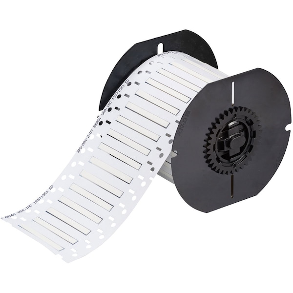 Brady B33 Series Low Smoke Zero Halogen PermaSleeve Heat Shrink Tubing, 0.094 in. Dia x 2 in. W, White B33D-94-2-7641 - main