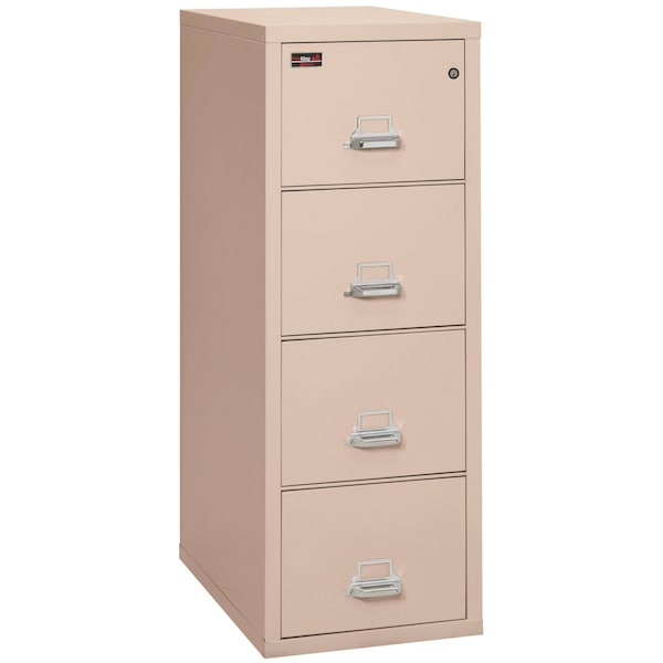 Fireking 4 Drawer, 2 Hr Fire & Impact Rated, Vertical, 32" depth Legal Champagne 4-2157-2CH - main