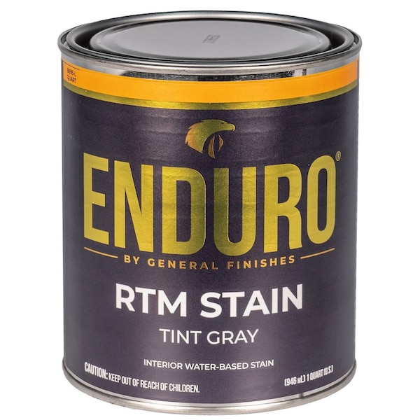 Dap 1 Qt QTG Tint Gray Enduro RTM Water-Based Wood Stain 18718 - main