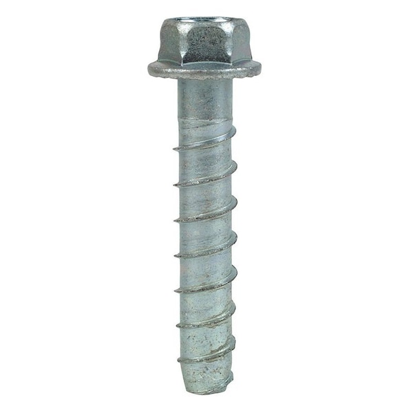 Simpson Strong-Tie Titen HD Heavy-Duty Screw Anchor, 1/2 in Dia, 3 in L, Carbon Steel, Zinc THD50300HF1 - main