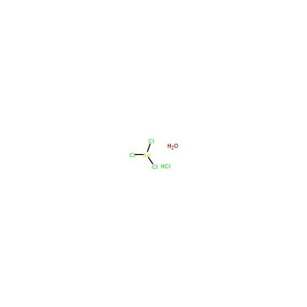 Ak Scientific Gold(III) chloride hydrate (100mg), CAS 27988-77-8 7263AH-100mg - main