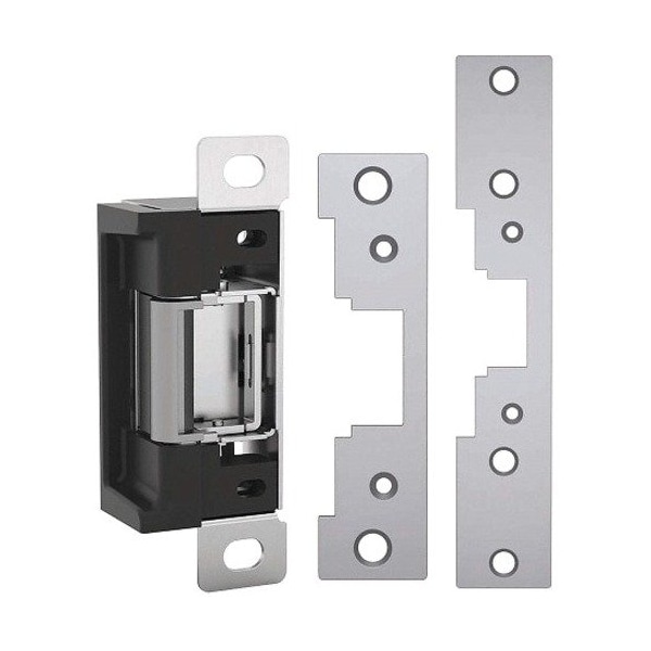 Hes Electric Door Strike, Stainless Steel, Satin Stainless Steel, Includes: Faceplates 7000C-630 - main