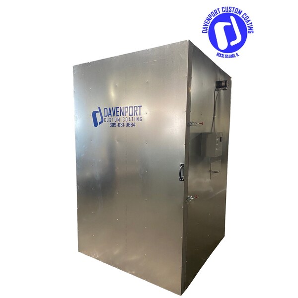 Davenport Custom Coatings 5X6X7 ELECTRIC BATCH POWDER COATING OVEN 567EBO - main