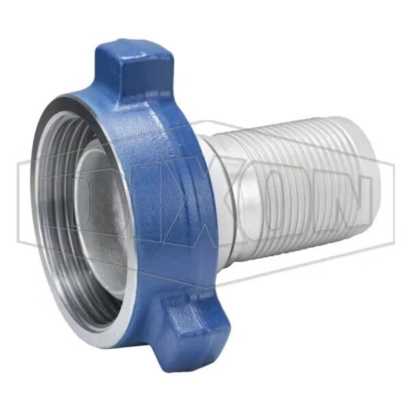 Dixon FIG 206 1 pc Male Frac Fitting with Nut and O-Ring, 3 in Nominal, Iron/Steel/Forged Steel Nut, Domes HUM206300CS - main