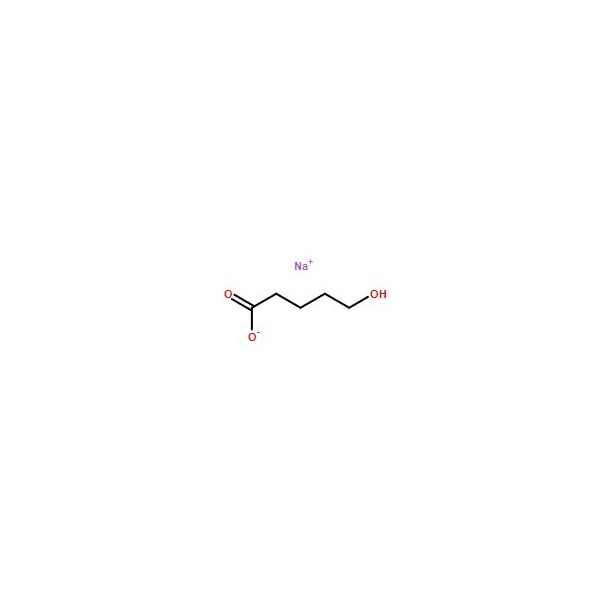 Ak Scientific 5-Hydroxypentanoic acid sodium salt (10g), CAS 37435-69-1 6374AJ-10g - main