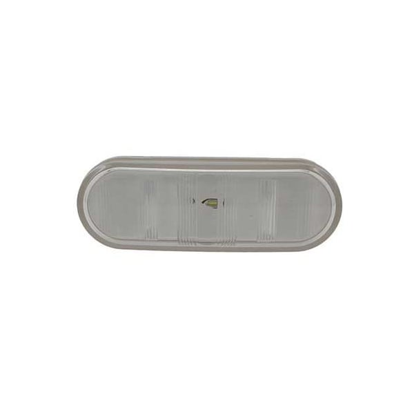 Grote Lighting SuperNova NexGen Oval LED Backup Lights, 6in Clear Lens, White, 62051 - main