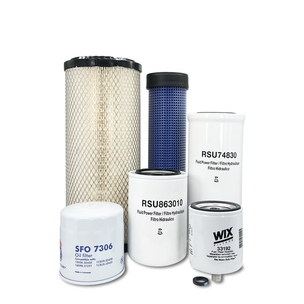 Hero Preventative Maintenance Kit Bobcat E45 Excavator B3NR11001 & Above MSU-BC-0015 - main