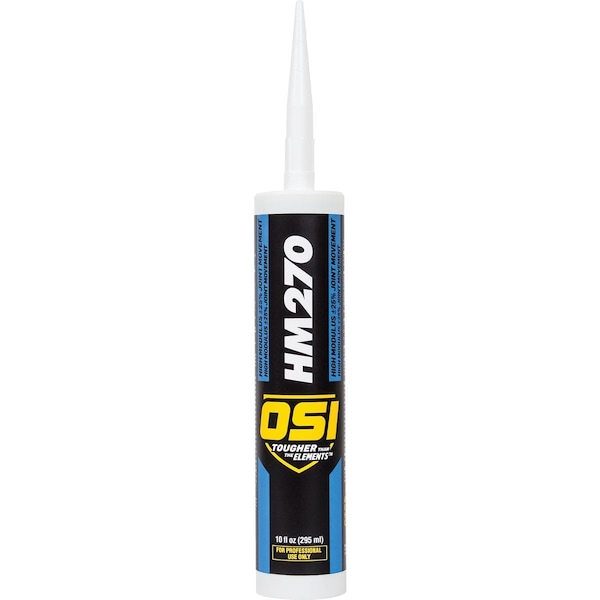 Osi HM270 10 Oz. White 100% Silicone Construction Sealant 1493960 - main