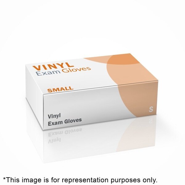 Oasis Disposable Gloves, Vinyl, Powder-Free, S, 100 PK VINYL-S - main