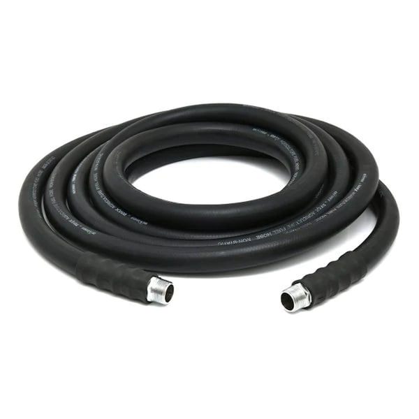 Oilshield OilShield 1" x 30' Rubber Farm Fuel Transfer Hose with Static Wire OSFHONE30 - main