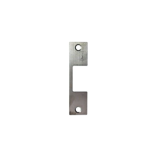 Hanchett Entry Systems Faceplate 4-7/8in x 1-1/4in, Cylindrical Latches Max 3/4in Throw, 1006 Series, Stainless Steel J-630 - main