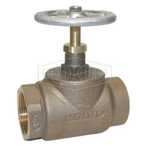 Dixon Straight Globe Valve, 2-1/2 in, FNPT, Brass Body SGVF250 - main