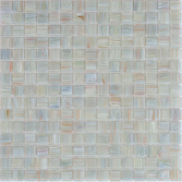Apollo Tile Celestial 12 in. x 12 in. Glossy Light Gray Glass Mosaic Wall and Floor Tile 20 sq. ft./case, 20PK APLST88GR723A - main