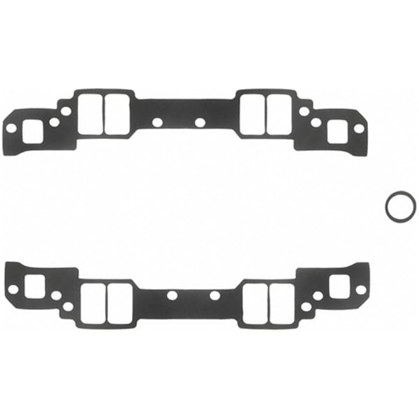 Fel-Pro 1288 0.120 in. 18 deg Intake Manifold Gasket with High Port for 1962-1969 Chevrolet V8 FEL1288 - main