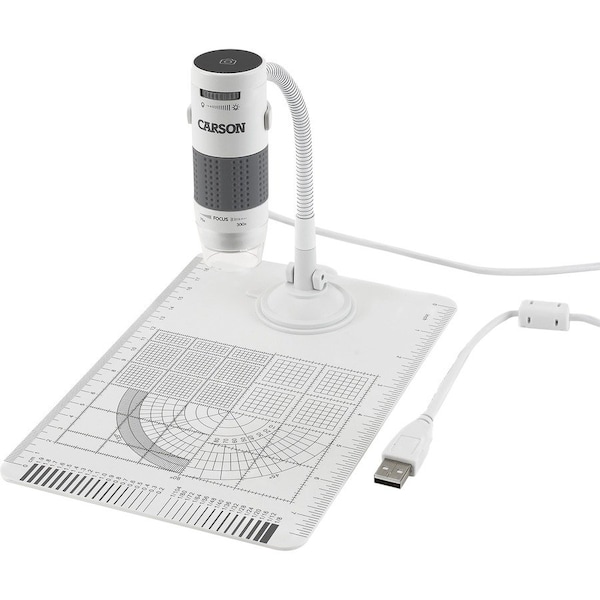 Carson Optical MM-840 75x/300x eFlex Digital Microscope with Flex Neck Stand and Base MM-840 - main
