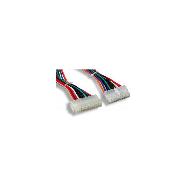 Cable Wholesale ATX 24-pin to 20 pin Computer Power Adapter, 24-pin Power supply to 20-pin Motherboard, 6 inch 11W3-24506 - main