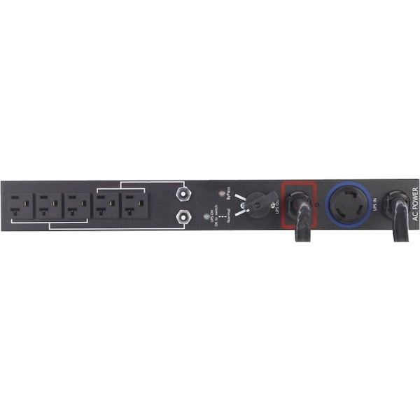 Eaton Basic Rack PDU HotSwap MBP 2.88 kW max 110-125V 24A Single-Phase PDU EHBPL3000R-PDU1U - main