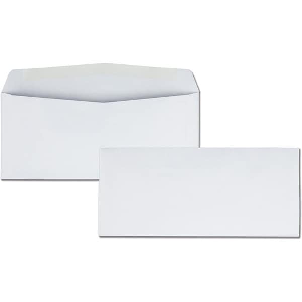 Quality Park Business Envelope, White, Paper, PK500 QUA90020 - main
