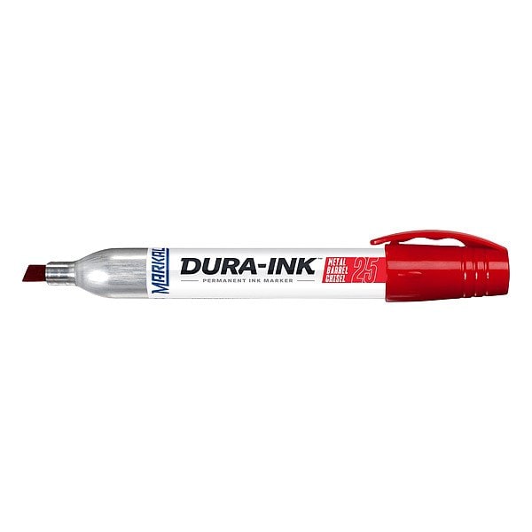 Markal Industrial Marker, Medium Tip, Red Color Family, Ink 96222 - main