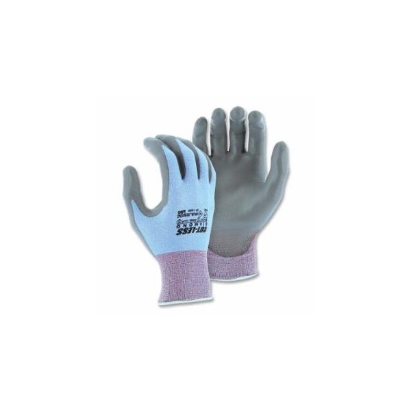 Cut-Less Dyneema Diamond Gloves, Medium, Blue with Gray Coating, 12PK 472-37-1300/M - main
