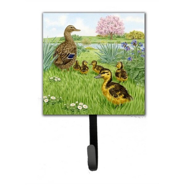 Carolines Treasures Mallard and Ducklings by Sarah Adams Leash or Key Holder ASAD0693SH4 - main