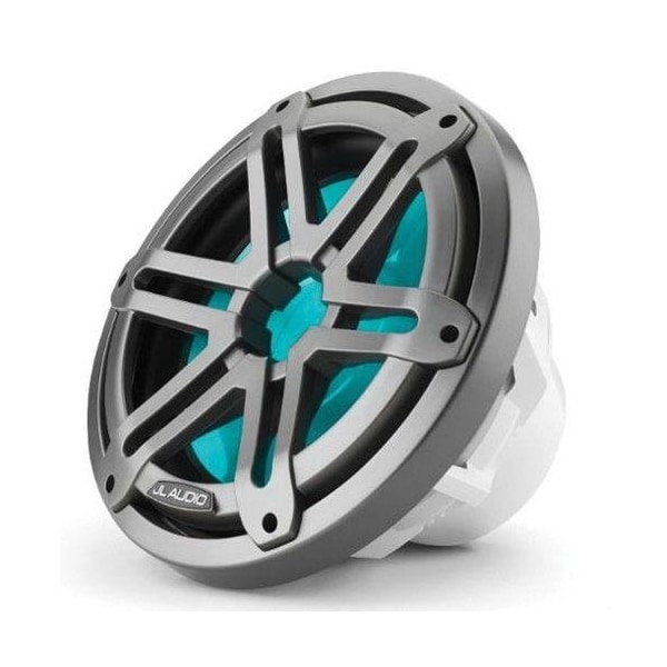 Jl Audio 10in Marine Subwoofer, Infinite Baffle, Gunmetal Sport Grille, RGB LED, 93529, 010-03264-00 93529/010-03264-00 - main