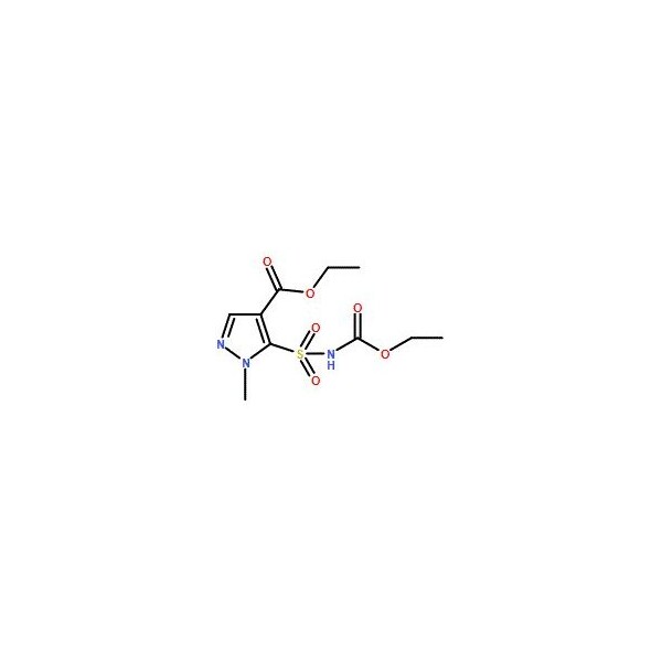 Ak Scientific N-(Ethoxycarbonyl)-4-ethoxycarbonyl-1-methylpyrazole-5-sulfonamide (25mg), CAS 159709-60-1 A611-25mg - main