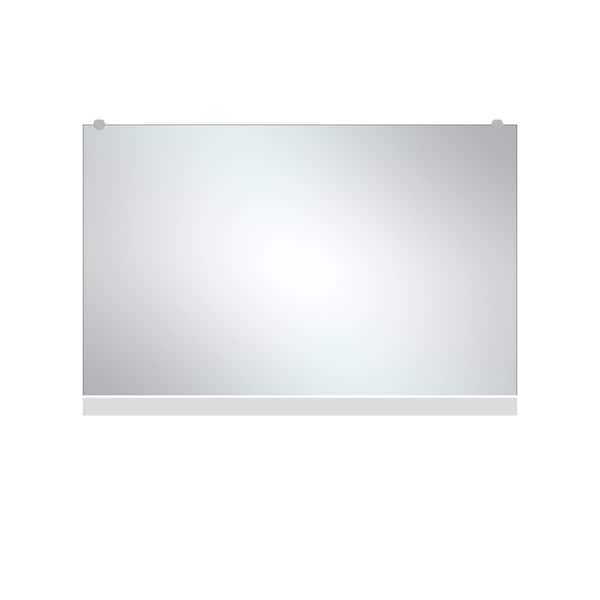 Homeroots 47" Black Metal Framed Standing Mirror 564450 - main