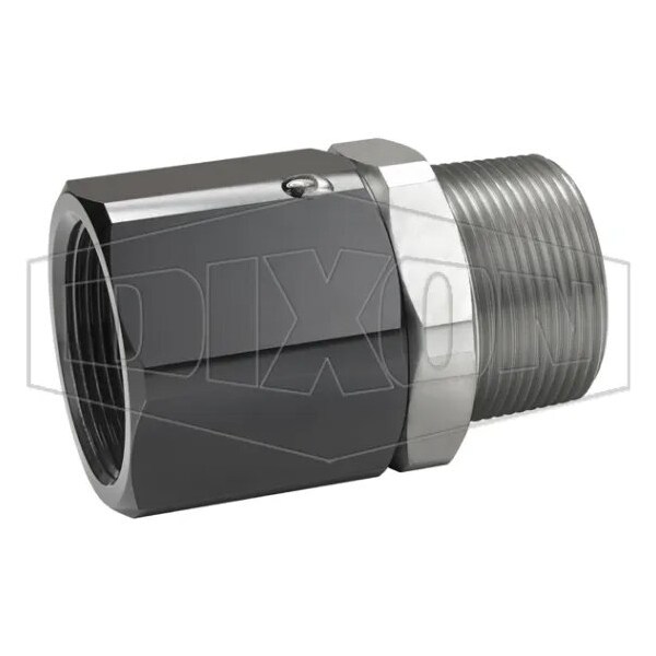 Dixon FloMAX Standard Diesel Fuel Swivel, 1-1/2 in Nominal, MNPT x FNPT End Style, SS, Domestic FNS - main